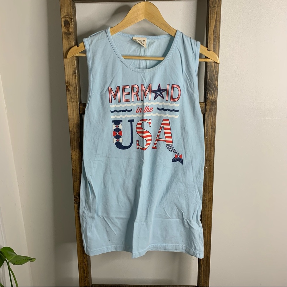 Jadelynn Brooke Mermaid USA Tank Top